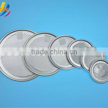 Hot sale big aluminum foil lid /metal peel off lid/aluminum easy open end