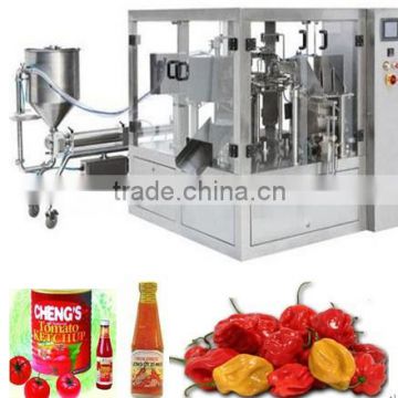 High Viscosity Chilli Sauce Filling Machine