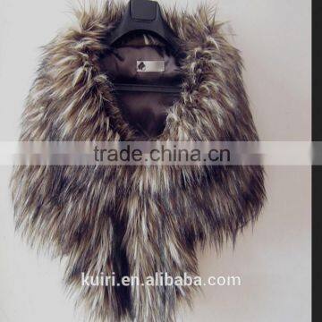 New Ivory Faux Fur Wrap Bridal Bolero Warm Shawl Women's Shrug Stole Jacket photo-4