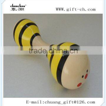 High Quality Musical Instrument Wooden Maracas Toy