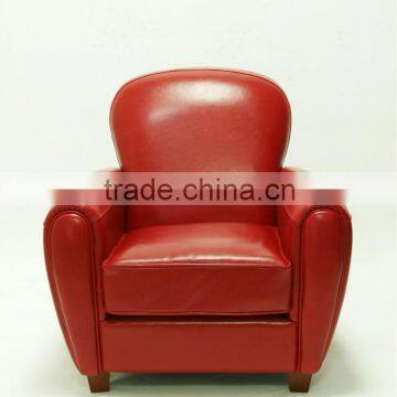 Home Furniture Use Single Seat Leather Sofa Chair/leather Armchair(KS-7026) photo-2