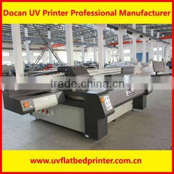 Docan 16 Konica Heads High Speed Docan MDF UV Flatbed Printer 2.05*3.2m