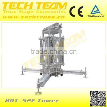 HDT-52E Tower Height 20m Loading 5000kg Ground Support Towe for Lifting Truss. photo-6