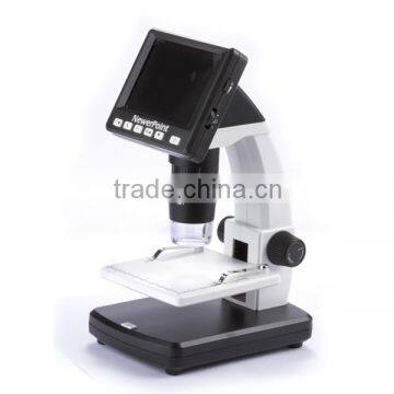 2015 Latest High quality easy to use battery powered HDMI digital microscope with measurement function