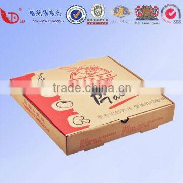 Custom Logo Printed Kraft Paper Box,pizza Box Food Packaging photo-2