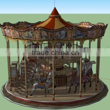 Games Of Desire Fairground Games Carousel Rotating Horse Merry Go Round For Sale