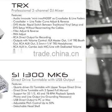 Promotion Usb Controller Turntable With Needle Box PITCH CONTROL & USB RECORDING Vinyl Player Suitcase Turntables
