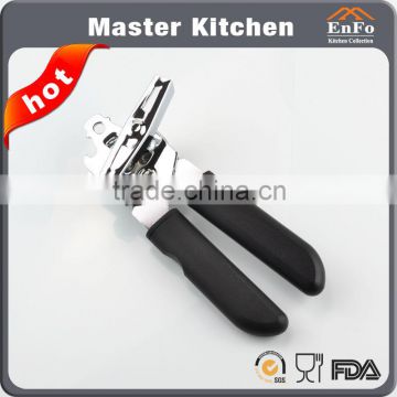 Deluxe bottle can opener/Can Opener with black ABS handle/High Quality Can Opener