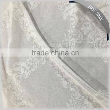 2016 new design voile luxury sheer design window curtain