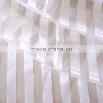 polyester curtain fabric with strip design