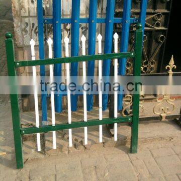 Top quality hot dipped galvanized steel palisade fence/fencing for sale