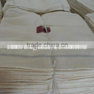 Super Water and Oil Absorbent White Color 100%cotton Floor Wiping Cloth photo-2