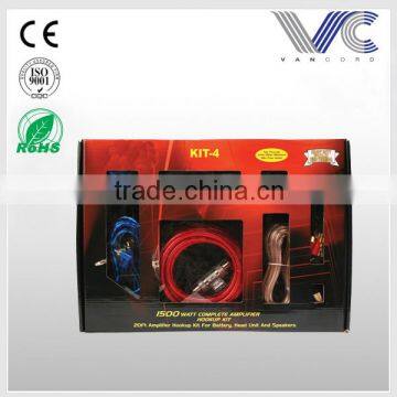 Best quality! 4awg flexible PVC insulation wiring kit copper conductor wiring kit