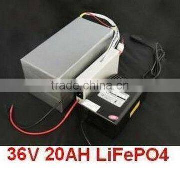 lifepo4 36v 20ah battery with BMS + Charger