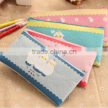 Latest cheap animal sheep pencil case , pencil bag for girls