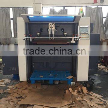 Paper Box Creasing And Die Cutting Machine Paper Bowl Cutting CE Certification