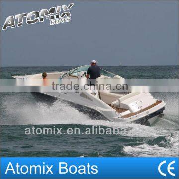 8m Motor boat with Volvo Penta inboard engine (7500 Bow Rider)