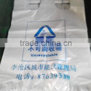 Side Gusset Plastic Garbage Bag