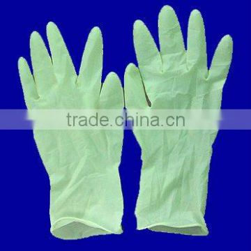 Disposable latex gloves