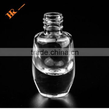 Oval Thick Bottom Empty Nail Polish Bottle Wholesales glass bottle