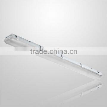 IP65 LED Tri-proof Light Fixture 48W 4ft for for Vapor and Dust Proof Enviroments