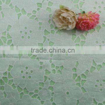 wholesale Lace burn out printing tc lace african voile lace fabric lace