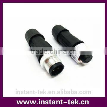 INST Plastic M12 8pin Connector