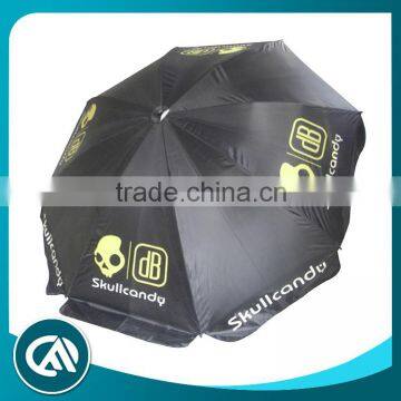 Best selling custom designer Advertising skull head beach umbrella