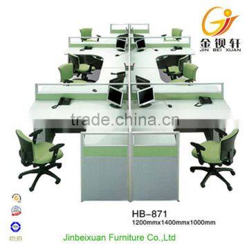 Metal Leg Melamine Board Beauty Salon Workstation photo-6