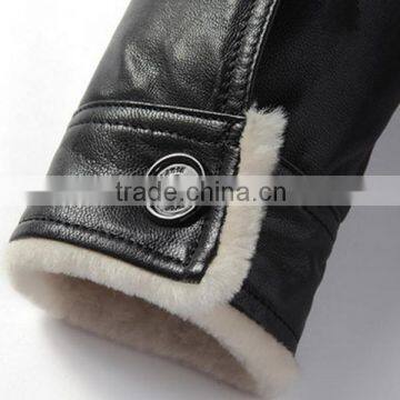 2015 Mens Winter Leather Jacket photo-5