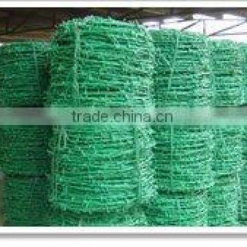 Pvc coated barbed wire