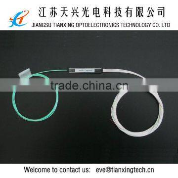 Bare fiber 1x8 optical splitter