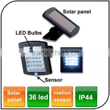 36LED Motion Sensor body Detector Garden outdoor led solar spot light