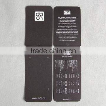 Paper Hangtag With Size for Driving Overcoat photo-4