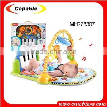 Pink and Blue Musical Baby Play Mat Baby Gym Carpet for Sale