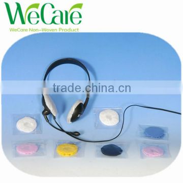 2014 NEW Disposable Non woven Hygienic Blue Sanitary airline headset cover