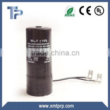 CD60 air compressor start capacitor 80uf