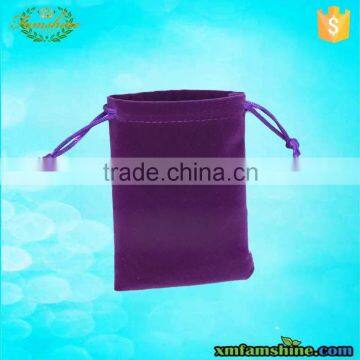 customized velvet jewelry bags /velvet pouch bag/velvet gift bag