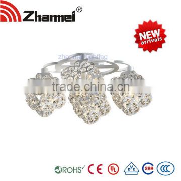 White Chandelier Modern Crystal Ceiling Lamp,ceiling light