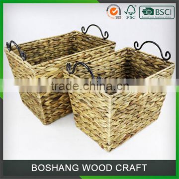 Cheap Colored Wicker Wine Storage Basket