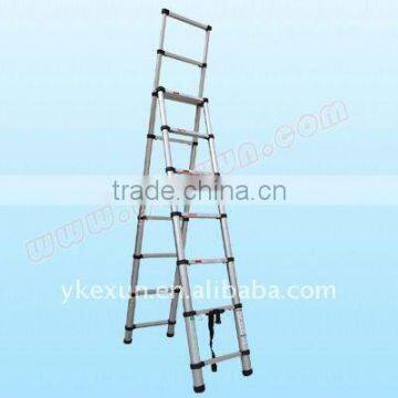 aluminium telescopic Ladder with EN131