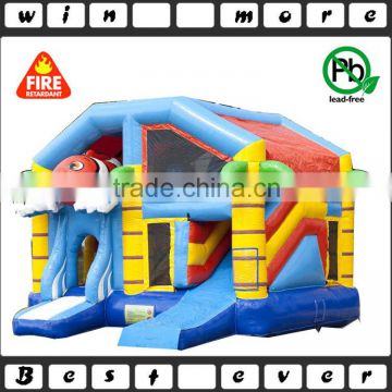 mini fun game kids play house inflatable combo, used inflatable jumper with slide combo for sale                        
                                                                                Supplier's Choice