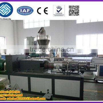 SJSZ65/132 double screw extruder for plastic pipe/profile/plate/board/rod/sheet/film