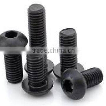 Steel button head screwM2.5x 4mm button steel screw, hexagon head screws