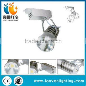 Most popular useful cob 2 lines 20w track light led