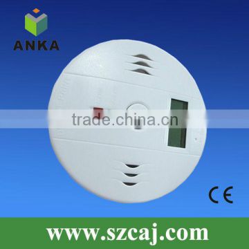 LCD portable lpg leak detector backup battery