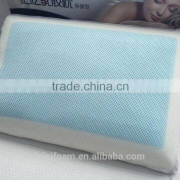 Two sides mesh fabric gel memory foam pillow air layer cover mesh cover gel pillow