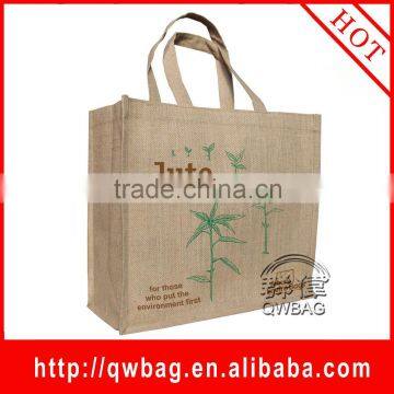 Wholesale reusable eco- friendly jute bag