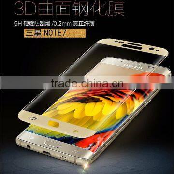 Full Covered Tempered Glass Screen Protector for Galaxy Note 7/S6 edge/S6 edge Plus