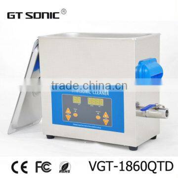 GT SONIC VGT-1860QTD 6L professional bicycle chain ultrasonic cleaner